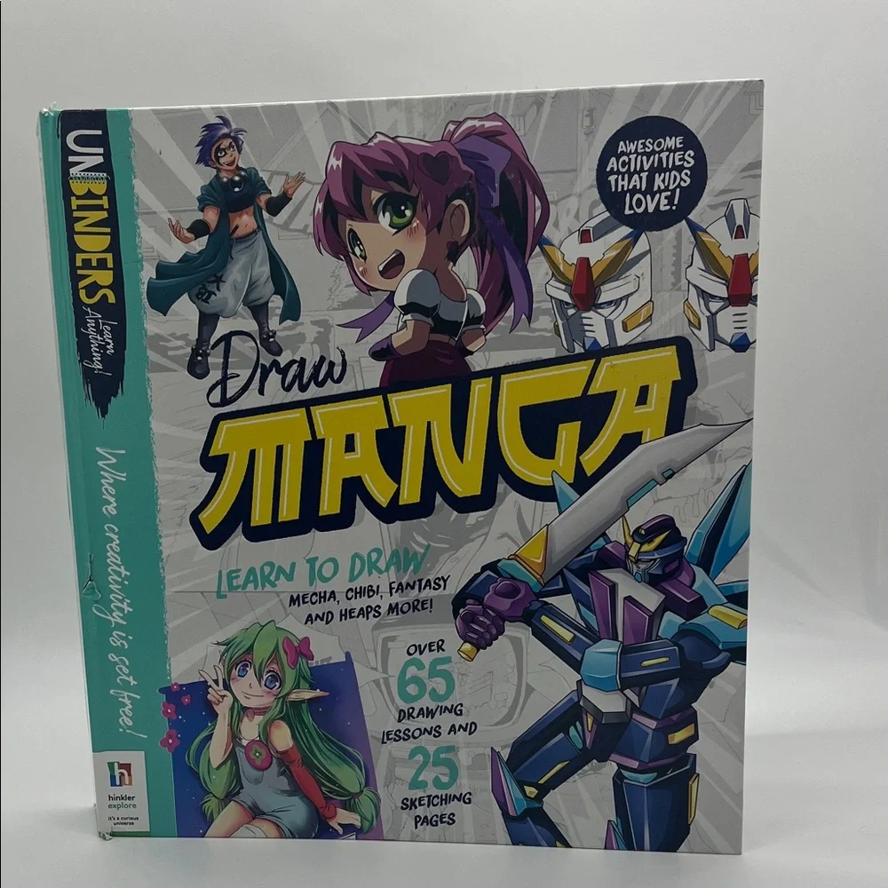 Unbranded Manga Drawing Guide - Learn to Draw with Colorful Illustrations